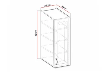 Templemore Kjøkkenskap 30 cm - Oppbevaring - Skap - Oppbevaringsskap