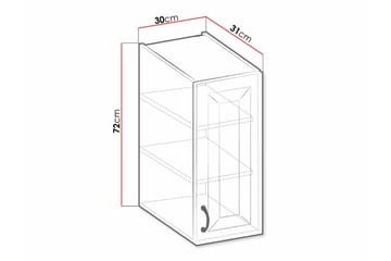 Templemore Kjøkkenskap 30 cm - Oppbevaring - Skap - Oppbevaringsskap