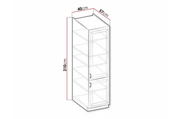 Templemore Kjøkkenskap 40 cm - Oppbevaring - Skap - Oppbevaringsskap