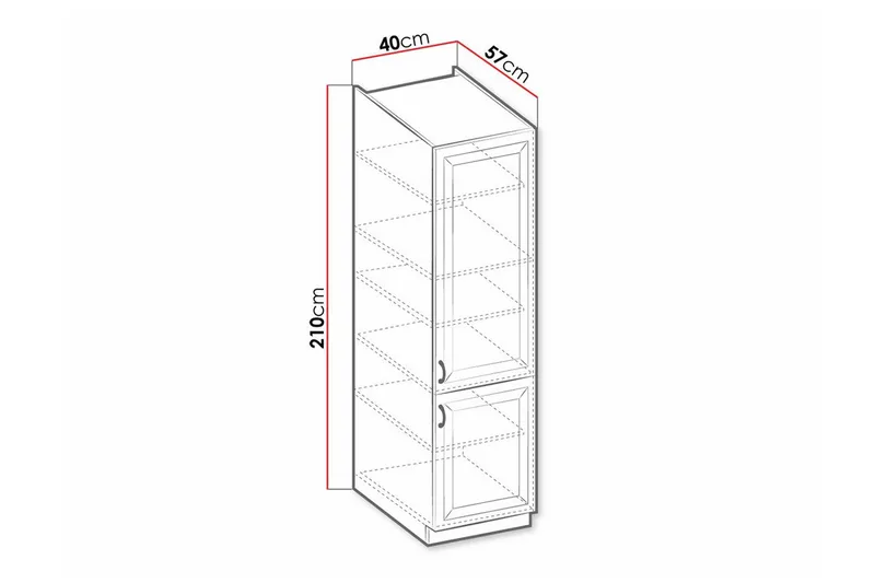 Templemore Kjøkkenskap 40 cm - Oppbevaring - Skap - Oppbevaringsskap