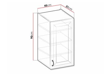 Templemore Kjøkkenskap 45 cm - Oppbevaring - Skap - Oppbevaringsskap