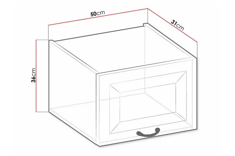 Templemore Kjøkkenskap 50 cm - Oppbevaring - Skap - Oppbevaringsskap