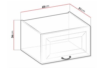 Templemore Kjøkkenskap 60 cm - Oppbevaring - Skap - Oppbevaringsskap