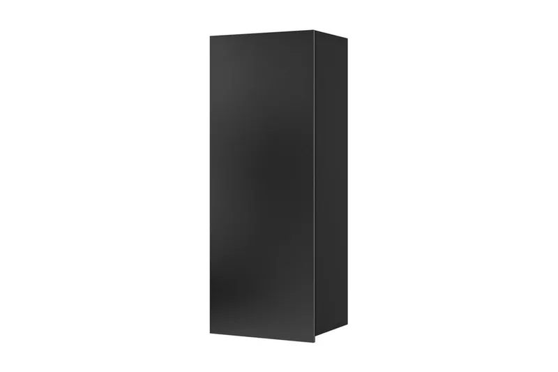 Tessan Veggskap 45 cm Loddrett, Svart