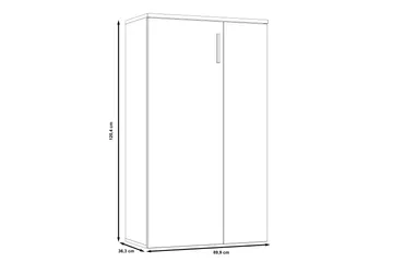 Ticketwood Skoskap 69 cm - Hvit - Oppbevaring - Skap - Oppbevaringsskap