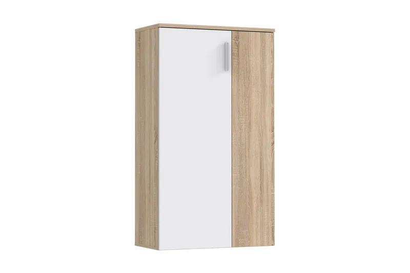Ticketwood Skoskap 69 cm, Hvit/Brun