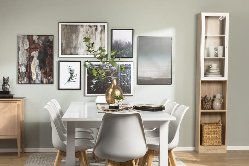 Trysil Skap 41 cm - Eik/Hvit - Oppbevaring - Skap - Oppbevaringsskap