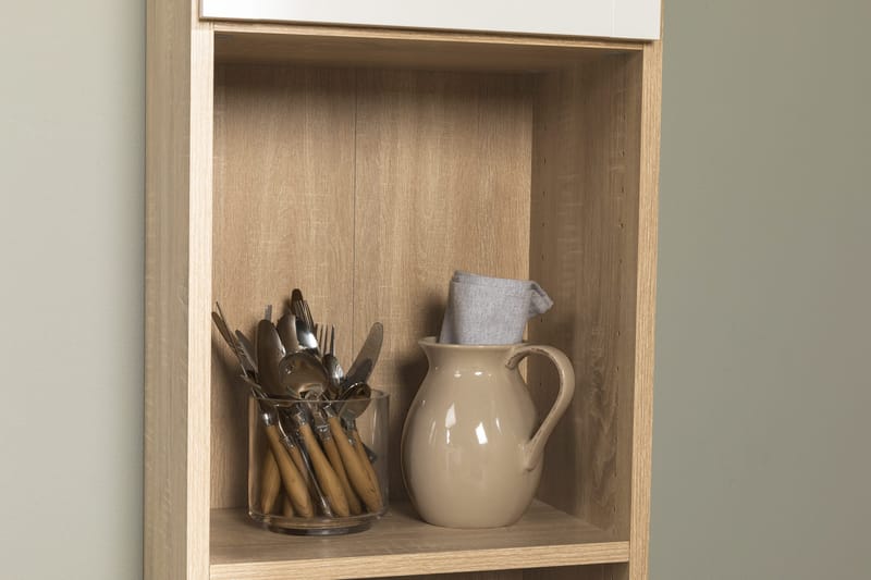 Trysil Skap 41 cm - Eik/Hvit - Oppbevaring - Skap - Oppbevaringsskap