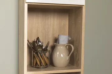 Trysil Skap 41 cm - Eik/Hvit - Oppbevaring - Skap - Oppbevaringsskap