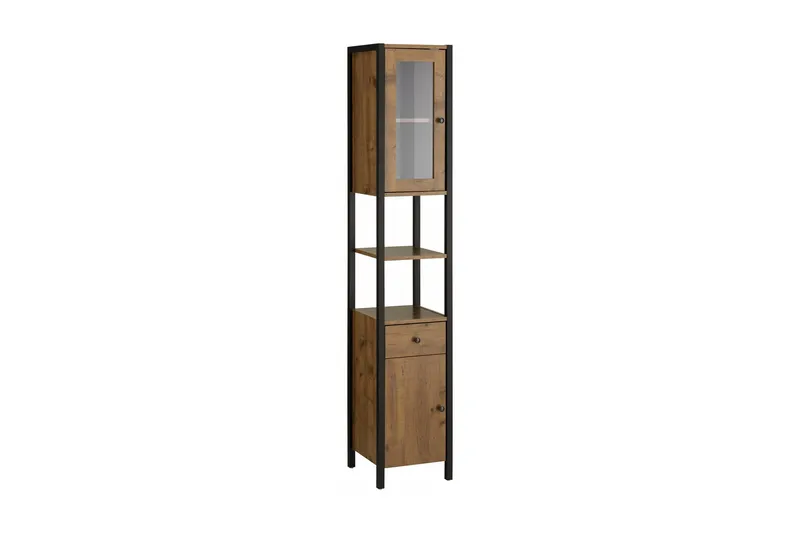 TV-skap Henika 33 cm, Brun / Svart