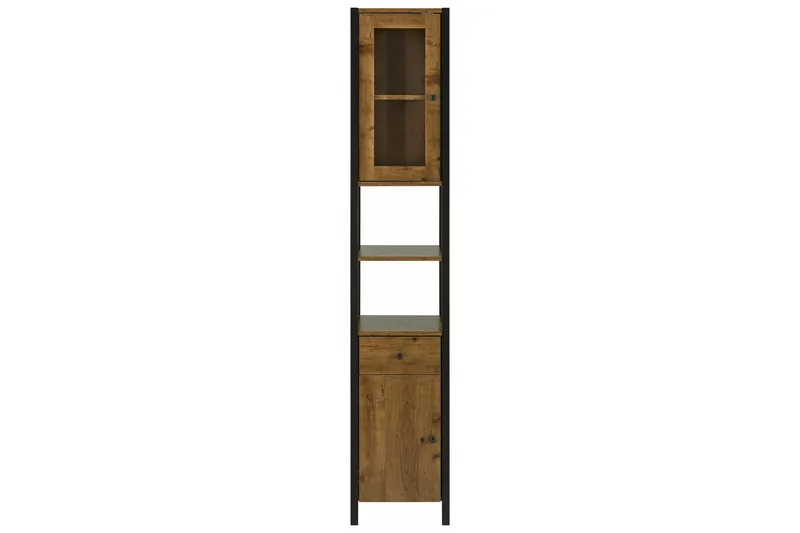 TV-skap Henika 33 cm - Brun / Svart - Oppbevaring - Skap - Oppbevaringsskap
