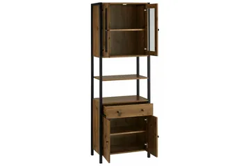 TV-skap Henika 60 cm - Brun/Svart - Oppbevaring - Skap - Oppbevaringsskap