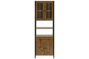 TV-skap Henika 60 cm - Brun/Svart - Oppbevaring - Skap - Oppbevaringsskap