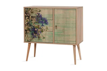 Vellavie Oppbevaringsskap Kirsebærblomst - Grønn/Brun - Oppbevaring - Skap - Oppbevaringsskap