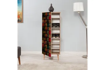 Vellavie Oppbevaringsskap Rutemønster - Flerfarget - Oppbevaring - Skap - Oppbevaringsskap