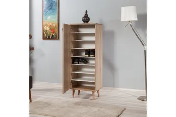 Vellavie Oppbevaringsskap Rutemønster - Flerfarget - Oppbevaring - Skap - Oppbevaringsskap