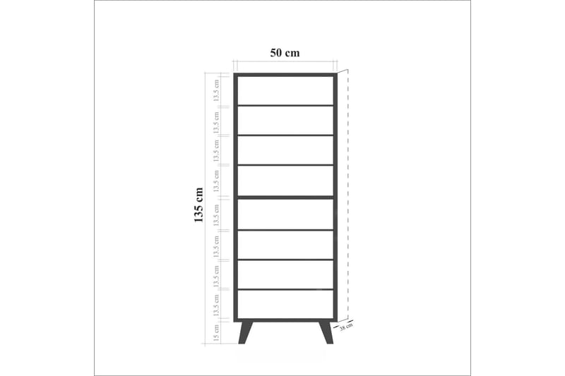 Vellavie Oppbevaringsskap Rutemønster - Flerfarget - Oppbevaring - Skap - Oppbevaringsskap