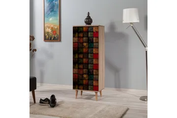 Vellavie Oppbevaringsskap Rutemønster - Flerfarget - Oppbevaring - Skap - Oppbevaringsskap