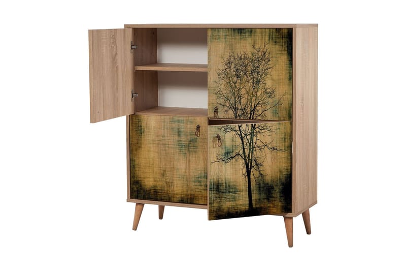 Vellavie Skap 95 cm Tredsilhuett - Oppbevaring - Skap - Oppbevaringsskap