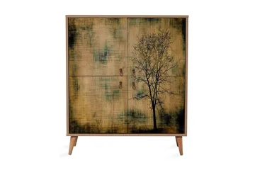 Vellavie Skap 95 cm Tredsilhuett - Oppbevaring - Skap - Oppbevaringsskap