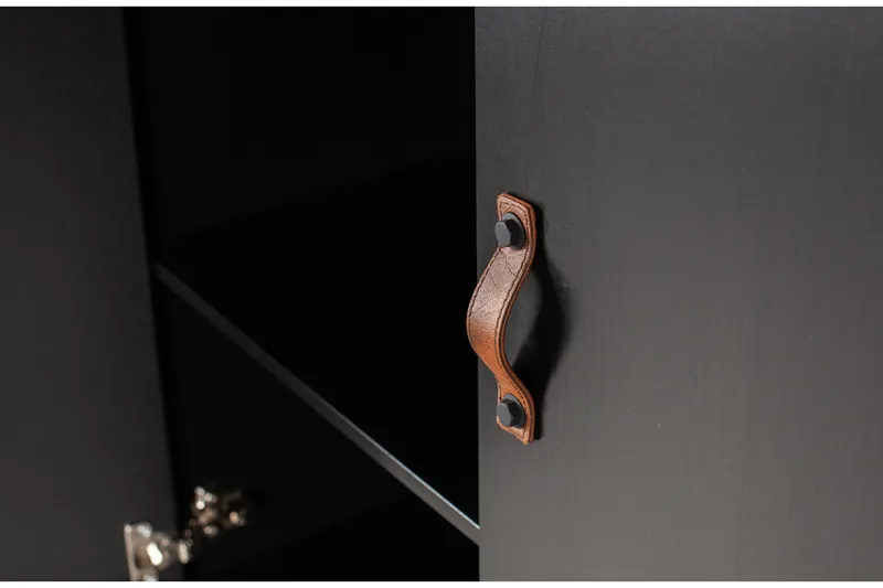 Wickam Oppbevaringsskap 98x190 cm - Svart - Oppbevaring - Skap - Oppbevaringsskap