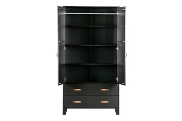 Wickam Oppbevaringsskap 98x190 cm - Svart - Oppbevaring - Skap - Oppbevaringsskap