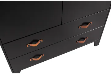 Wickam Oppbevaringsskap 98x190 cm - Svart - Oppbevaring - Skap - Oppbevaringsskap