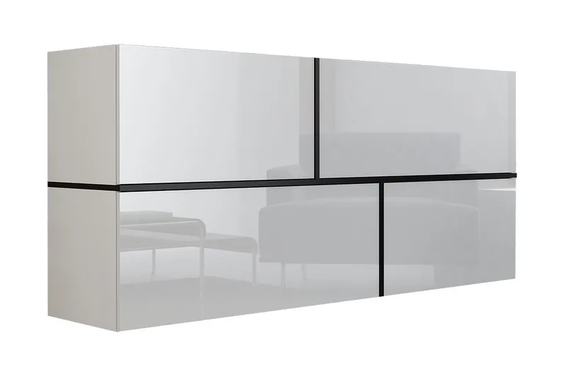 Wymer Skap, Hvit/Svart