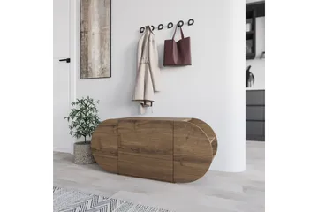 Pozy Skoskap 110 cm - Brun - Oppbevaring - Skap - Oppbevaringsskap