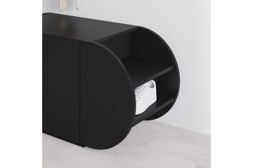 Pozy Skoskap 110 cm - Svart - Oppbevaring - Skap - Oppbevaringsskap