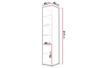 Rauk Highboard - Grå - Oppbevaring - Skap - Oppbevaringsskap