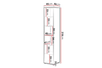 Rauk Highboard - Hvit - Oppbevaring - Skap - Oppbevaringsskap