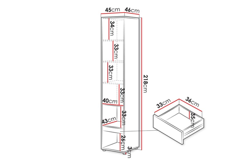 Rauk Highboard - Oppbevaring - Skap - Oppbevaringsskap
