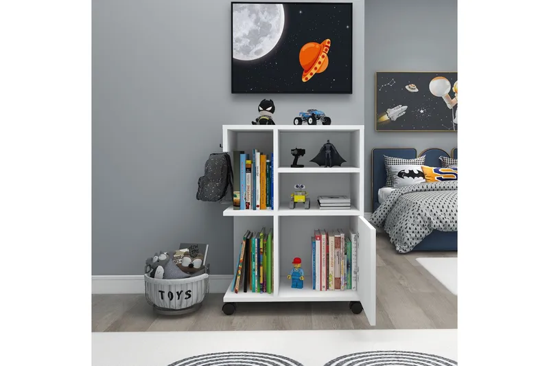 Rebus Skjenk - Hvit - Oppbevaring - Oppbevaringsmøbler - Kommode - Skuffeseksjon