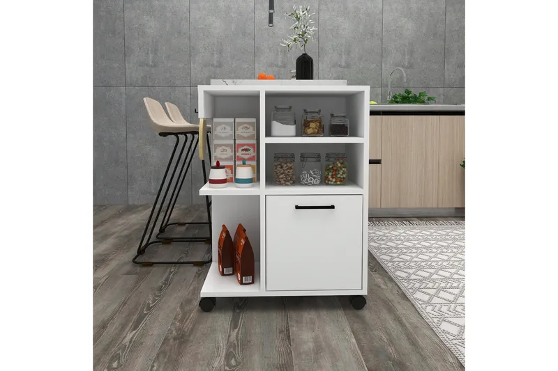 Rebus Skjenk - Hvit - Oppbevaring - Oppbevaringsmøbler - Kommode - Skuffeseksjon