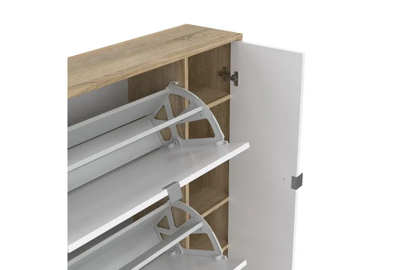 Rivornis Skoskap 98,8 cm - Natur - Oppbevaring - Skap - Oppbevaringsskap