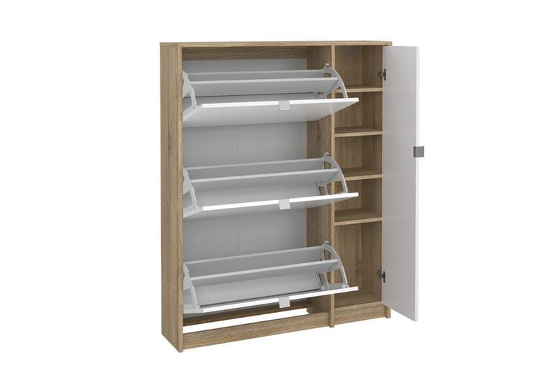 Rivornis Skoskap 98,8 cm - Natur - Oppbevaring - Skap - Oppbevaringsskap