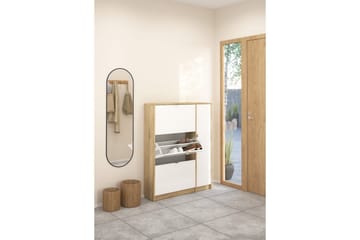 Rivornis Skoskap 98,8 cm - Natur - Oppbevaring - Skap - Oppbevaringsskap