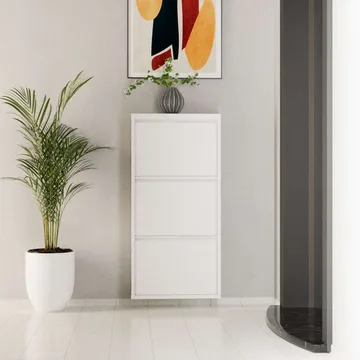 Rylanis skoskap 50x103 cm - Hvit - Oppbevaring - Skap - Oppbevaringsskap