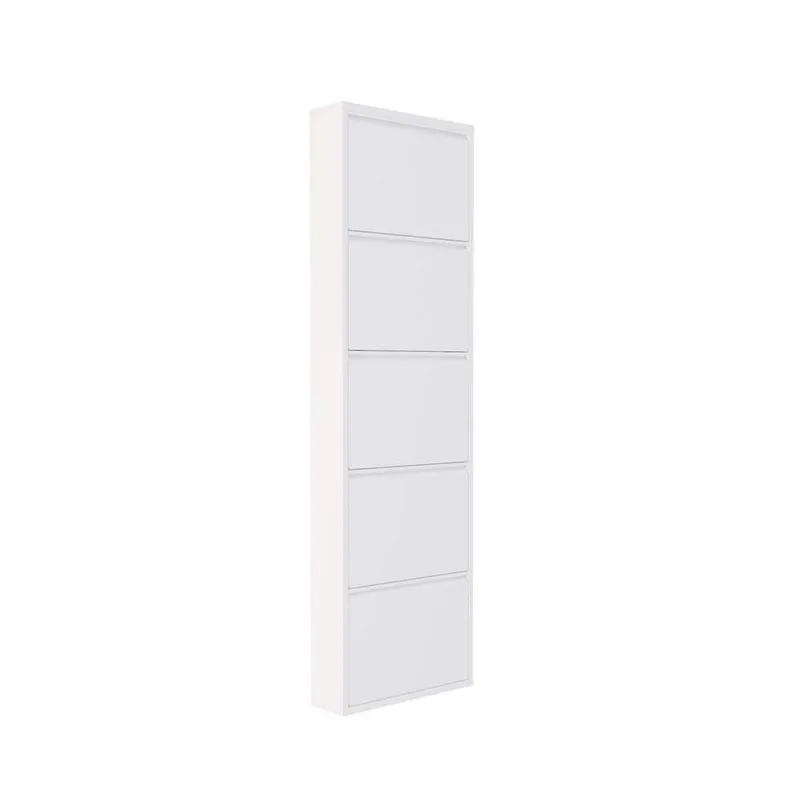 Rylanis skoskap 50x169 cm - Hvit - Oppbevaring - Skap - Oppbevaringsskap