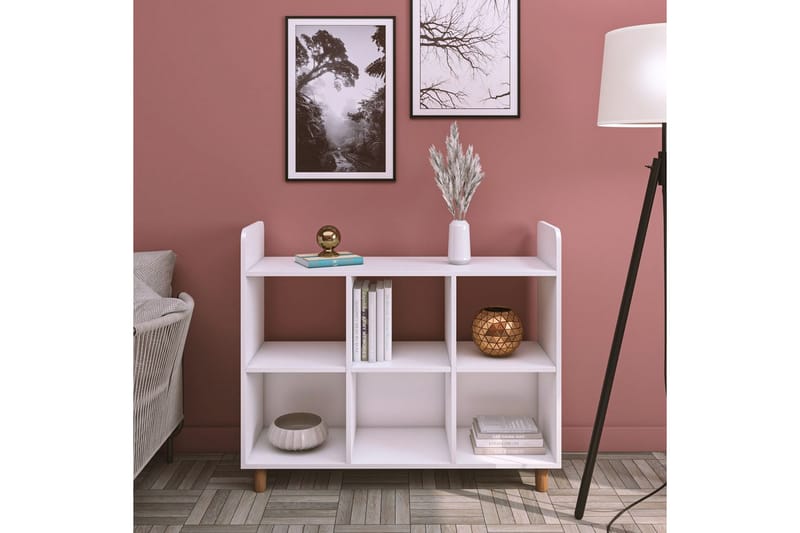 Sakarya Highboard - Hvit - Oppbevaring - Skap - Oppbevaringsskap