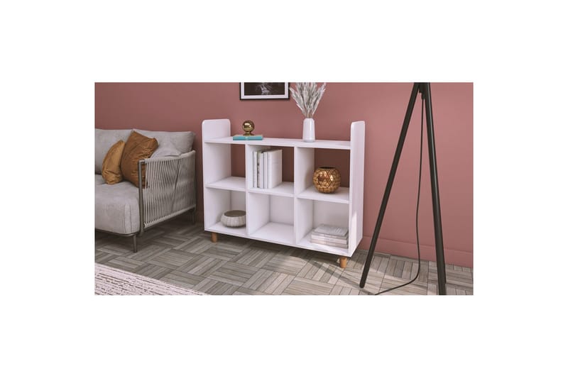 Sakarya Highboard - Hvit - Oppbevaring - Skap - Oppbevaringsskap