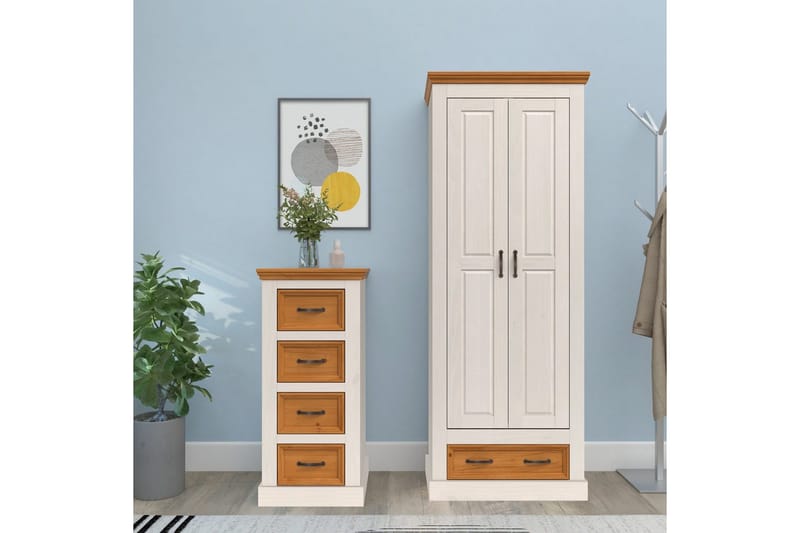 Selma Høyskap - Hvit - Oppbevaring - Skap - Oppbevaringsskap