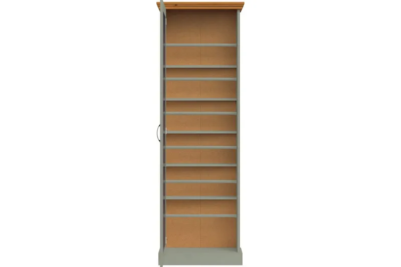 Selma Skoskap 60x180 cm, Grønn