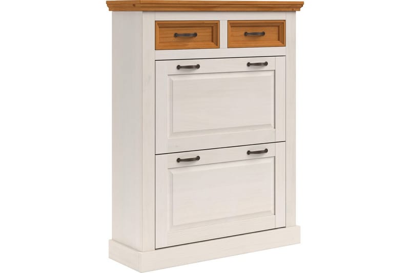 Selma Skoskap 90x115 cm, Hvit