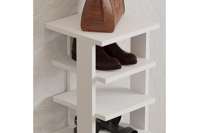 Seynor Skoskap 29,6 cm - Hvit - Oppbevaring - Skap - Oppbevaringsskap