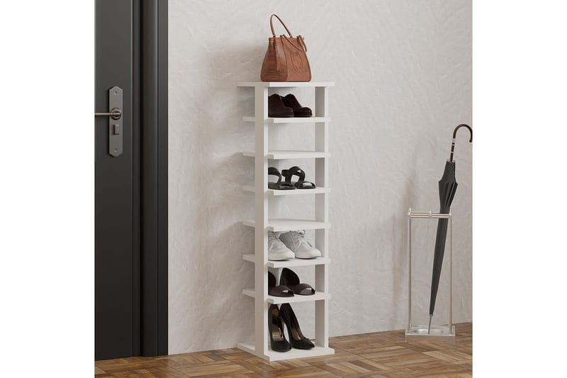 Seynor Skoskap 29,6 cm - Hvit - Oppbevaring - Skap - Oppbevaringsskap