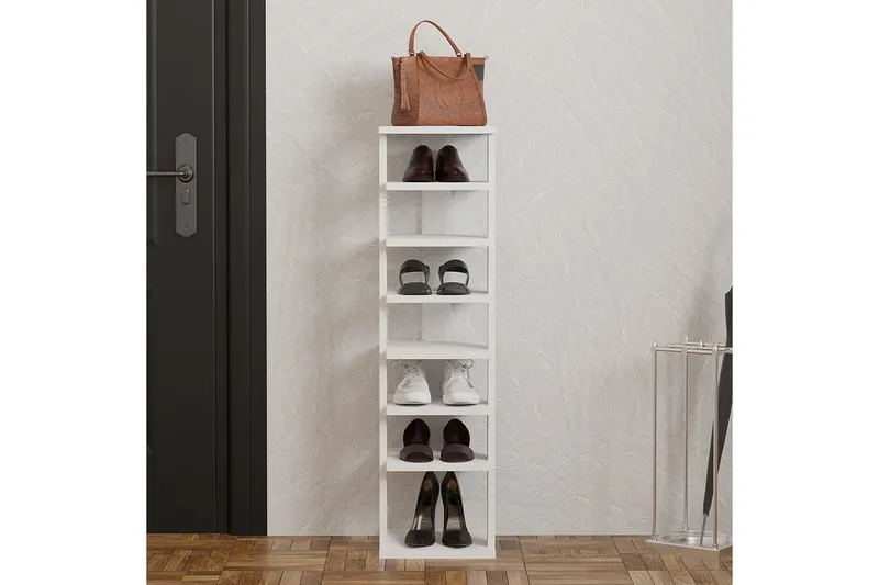 Seynor Skoskap 29,6 cm - Hvit - Oppbevaring - Skap - Oppbevaringsskap