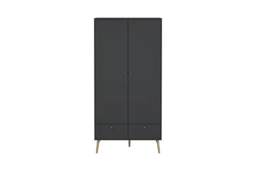 Shinta Garderobskap 99x200 cm - Grå - Oppbevaring - Skap - Oppbevaringsskap