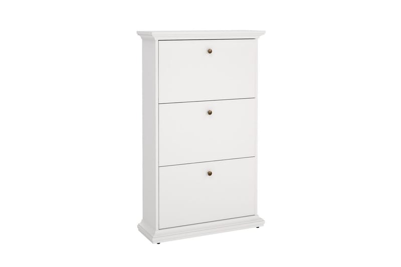 Shoiba Skoskap 78 cm - Hvit - Oppbevaring - Skap - Oppbevaringsskap